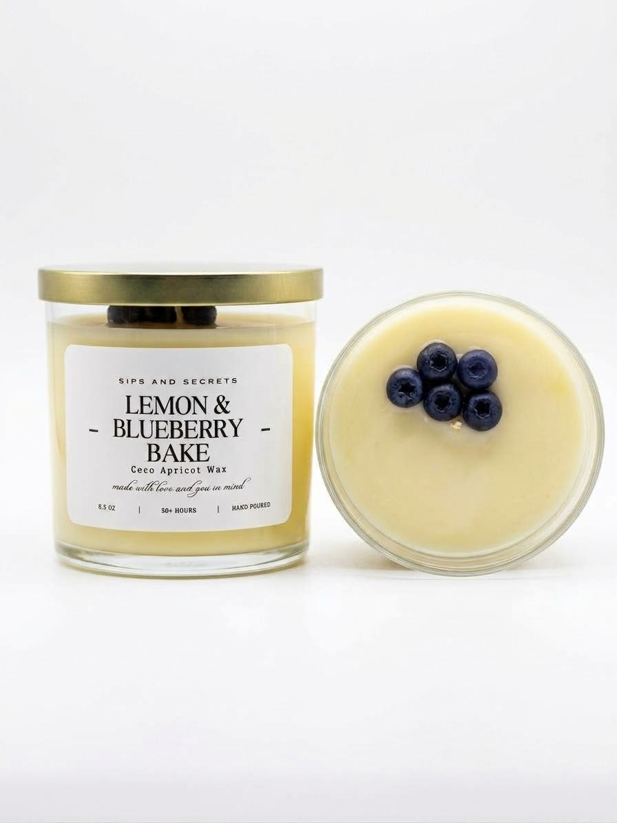 Lemon & Blueberry Bake
